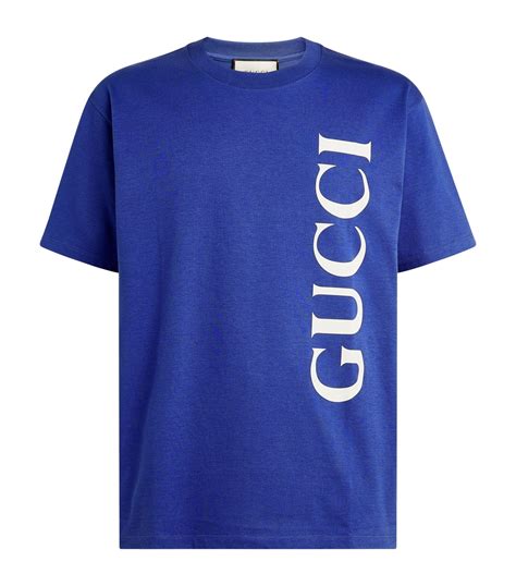 gucci blue button up|gucci graphic t shirt.